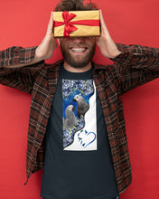 Load image into Gallery viewer, Magical Gray Couple African Parrot Gift For Bird Lovers Guys Tee
