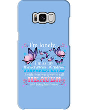 Load image into Gallery viewer, I'm Lonely I Miss My Husband Butterfly Gift For Lover Phone case
