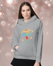 Load image into Gallery viewer, I'm Retired Skiing Is My Job Mountainous Terrain Hoodie
