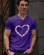 Load image into Gallery viewer, Custom Phone Case I Love My Trucker Best Gift For Trucker Guys V-Neck
