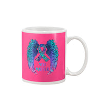 Load image into Gallery viewer, You Matter Ribbon Awareness With Angel Wings Mug
