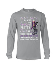 Load image into Gallery viewer, May Girl Has Tattoos Pretty Eyes Thick Thighs For Birthday Gift Unisex Long Sleeve
