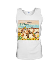 Load image into Gallery viewer, Giraffe Today I Choose To Be Happy Gift For Women Unisex Tank Top
