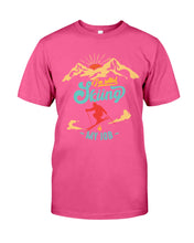 Load image into Gallery viewer, I'm Retired Skiing Is My Job Mountainous Terrain Guys Tee
