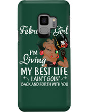 Load image into Gallery viewer, Betty Boop February Girl Living My Best Life Birthday Meaningful Gift Phone case
