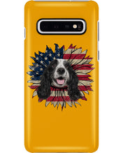 Load image into Gallery viewer, English Cocker Spaniel US Sunflower Gift For Dog Lovers Phone case
