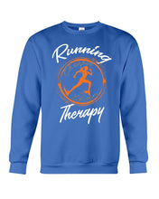 Load image into Gallery viewer, Running Cheaper Than Therapy Gift For Running Lovers Sweatshirt
