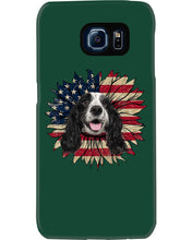 Load image into Gallery viewer, English Cocker Spaniel US Sunflower Gift For Dog Lovers Phone case
