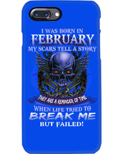 Load image into Gallery viewer, They Are A Reminder Of Time When Life Try To Break Me Gift For February  Men Phone case
