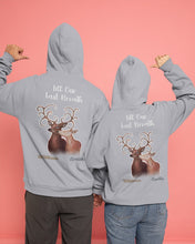 Load image into Gallery viewer, Custom Name Deers Gift For Boyfriend Till Our Last Breath Hoodie
