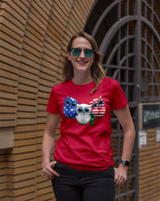 Load image into Gallery viewer, Lovely Phone Case Three Owl With US Flag Gift For Owl Lovers Ladies Tee
