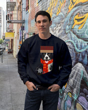 Load image into Gallery viewer, Santa Border Collie In Stock Gift For Dog Lovers Sweatshirt
