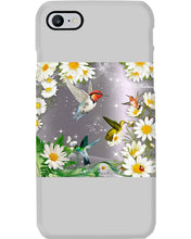 Load image into Gallery viewer, Hummingbird With English Daisy Gift For Birds Lovers Phone case
