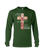 Load image into Gallery viewer, I Know One Person Who Will Never Give Up  Special Custom Design Unisex Long Sleeve

