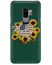 Load image into Gallery viewer, Peace Sign Sunflower Birthday Gift For Girls Phone case
