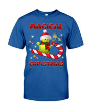 Load image into Gallery viewer, Tennis Players Magical Christmas Snowman Gift For Women Guys Tee
