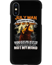 Load image into Gallery viewer, Birthday Gift For July Man You Know My Name Not My Story Trending Phone case

