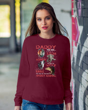 Load image into Gallery viewer, Daddy You Are As Strong As Lion Trending Gift For Animal Lovers Sweatshirt
