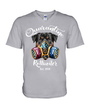 Load image into Gallery viewer, Lovely Phone Case Quarantine Rottweiler Est 2020 Gift For Rottweiler Lovers Guys V-Neck
