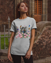 Load image into Gallery viewer, Australian Cattle Dog Butterflies Peony Gift For Dog Lovers Guys Tee
