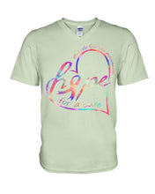 Load image into Gallery viewer, Hope For A Cure Multiple Sclerosis Awareness Guys V-Neck
