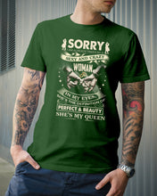 Load image into Gallery viewer, I'm Already Taken By A Sexy Crazy Woman Custom Design Guys Tee
