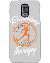 Load image into Gallery viewer, Running Cheaper Than Therapy Gift For Running Lovers Phone case
