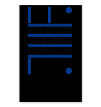 Load image into Gallery viewer, New Order Facd 501981 Movement Simple Unique Custom Design Vertical Poster

