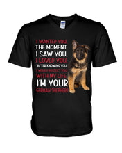 Load image into Gallery viewer, German Shepherd I Wanted You I Loved You Gift For Dog Lovers Guys V-Neck
