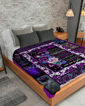 Load image into Gallery viewer, Daughter Gift For Mom With Butterly Love You For All The Times Sherpa Blanket
