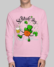 Load image into Gallery viewer, Basketball Saint Patrick's Day Gift For Basketball Lovers Unisex Long Sleeve

