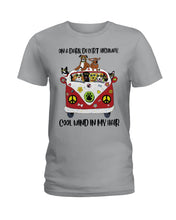 Load image into Gallery viewer, On A Dark Desert Highway Meaningful Gift For Dog Lovers Ladies Tee
