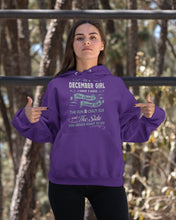 Load image into Gallery viewer, December Girl I Have Three Sides Birthday Gift For Women Hoodie
