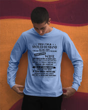 Load image into Gallery viewer, I'm A Spolied Husband But Not Yours  - Awesome Wife Was Born In February Unisex Long Sleeve
