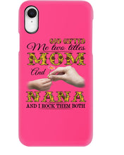 Load image into Gallery viewer, God Gifted Me Two Titles Mom And Nana And I Rock Them Both Phone case
