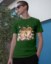 Load image into Gallery viewer, Pekingese With Peonies Gift For Dog Lovers Guys Tee
