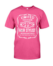 Load image into Gallery viewer, Limited Edition Hair Stylist Quarantined Special Custom Design Guys Tee
