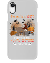 Load image into Gallery viewer, Sloth I'm Really A Storm Don't Let This Human Costume Halloween Gift Phone case
