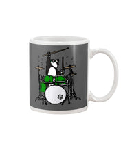 Load image into Gallery viewer, Funny Cat Playing Drums Great Gift For Cat Lovers Mug
