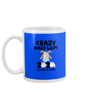 Load image into Gallery viewer, Crazy Goat Lady 2020 Quarantined Gift For Goat Lovers Mug
