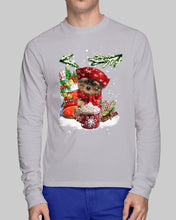 Load image into Gallery viewer, Yorkshire Terrier Loves Drinking Hot Latte Gift For Dog Lovers Unisex Long Sleeve
