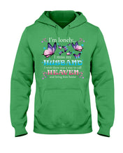 Load image into Gallery viewer, I'm Lonely I Miss My Husband Butterfly Gift For Lover Hoodie
