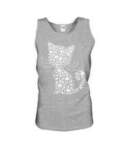 Load image into Gallery viewer, Cat With Clover Lucky Great Gift For Cat Lovers Unisex Tank Top
