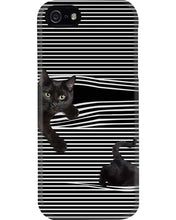 Load image into Gallery viewer, Cats In Your Horizontal Stripes Pocket Trending Gift For Cats Lovers Phone case
