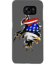 Load image into Gallery viewer, Eagle Giant Scratch USA Flag Gift For Women Phone case
