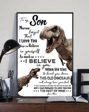 Load image into Gallery viewer, Present For  Son Never Forget I Love You   Custom Design Vertical Poster
