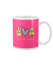 Load image into Gallery viewer, Peace Love Live  Special Custom Design For Dog Lovers Mug
