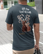 Load image into Gallery viewer, Custom Name Deers Gift For Boyfriend Till Our Last Breath Guys Tee
