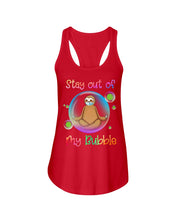 Load image into Gallery viewer, Lovely Phone Case Stay Out Of My Bubble Gift For Sloth Lovers Ladies Flowy Tank
