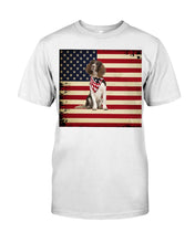 Load image into Gallery viewer, Lovely Phone Case With US Flag Gift For Spaniel Lovers Guys Tee
